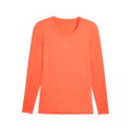 Puma Funktionsunterwäsche Langarmshirt teamLIGA26 Baselayer Tee neonorange Herren