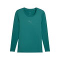 Puma Funktionsunterwäsche Langarmshirt teamLIGA26 Baselayer Tee dunkelgrün Herren
