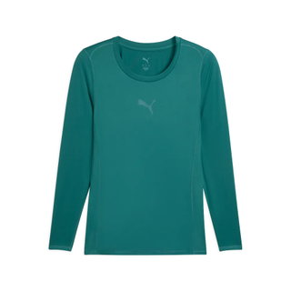 Puma Funktionsunterwäsche Langarmshirt teamLIGA26 Baselayer Tee dunkelgrün Herren