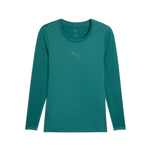 Puma Funktionsunterwäsche Langarmshirt teamLIGA26 Baselayer Tee dunkelgrün Herren