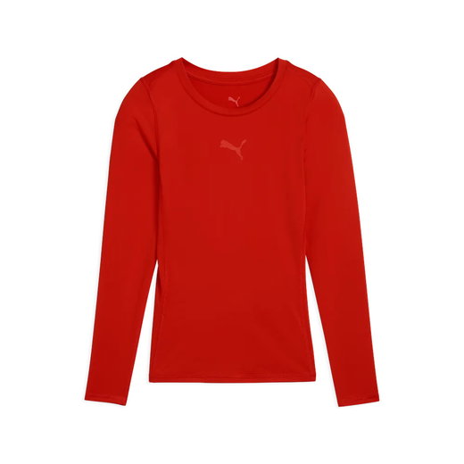 Puma Funktionsunterwäsche Langarmshirt teamLIGA26 Baselayer Tee rot Jungen