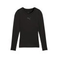 Puma Funktionsunterwäsche Langarmshirt teamLIGA26 Baselayer Tee schwarz Jungen