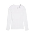 Puma Funktionsunterwäsche Langarmshirt teamLIGA26 Baselayer Tee weiss Jungen