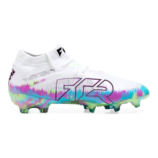 Puma Football Boots Future 8 Ultimate Brilliance FG (for firm ground) white/multi-coloured men's
