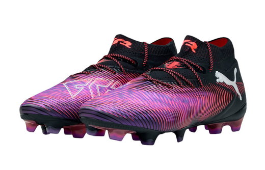 Puma Fussballschuhe Future 8 Ultimate FG (für festen Boden) violett/schwarz Herren