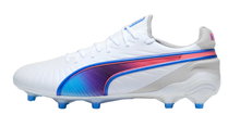 Puma Fussballschuhe King Ultimate FG/AG (für festen Boden/Kunstoberflächen) weiss/blau Herren