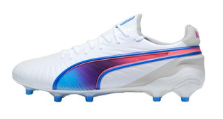 Puma Football Boots King Ultimate FG/AG (for firm ground/artificial surfaces) white/blue men's