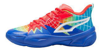 Puma Hallen-Indoorschuhe Genetics Marcus Smart (Basketball) blau/bunt Herren