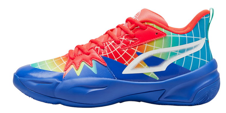 Puma Hallen-Indoorschuhe Genetics Marcus Smart (Basketball) blau/bunt Herren