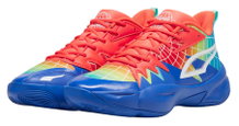 Puma Indoor Court Shoes Genetics Marcus Smart (Basketball) blue/multicoloured Men's