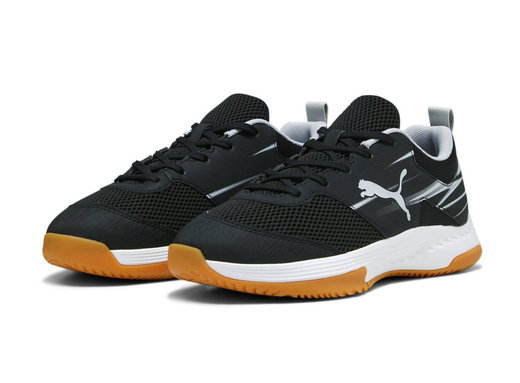 Puma Hallen-Indoorschuhe Varion II schwarz/grau Kinder