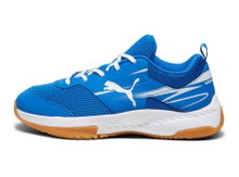 Puma Hallen-Indoorschuhe Varion II royalblau/weiss Kinder