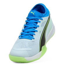 Puma Hallen-Indoorschuhe Eliminate NITRO SQD 4 2026 blau/lime Herren