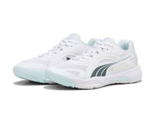 Puma Hallen-Indoorschuhe Solarstrike II weiss/grau/hellblau Herren