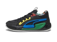 Puma Indoor Court Shoes Court Rider Chaos black/multicoloured Men