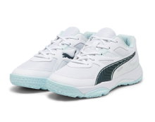 Puma Indoor Shoes Solarflash II white/blue/dark grey Kids