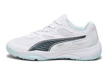 Puma Indoor Shoes Solarflash II white/blue/dark grey Kids