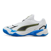 Puma Indoor Court Shoes Solarstrike 4 white/blue men's