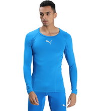 Puma Functional Underwear Long Sleeve Shirt LIGA Baselayer Tee - blue Men's
