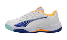 Buty do padla Puma Nova Smash Allcourt 2025 białe/kolorowe dla chłopców