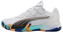 Puma buty do padla Nova Elite Allcourt 2025 białe/niebieskie męskie