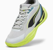Puma Indoor Court Shoes Playmaker Pro grey/lime men's