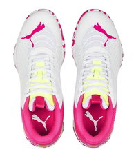 Puma Tennisschuhe Solarattack RCT Allcourt weiss/violett/lime Herren