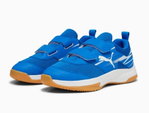 Puma Hallen-Indoorschuhe Varion II V (Klettverschluss) royalblau/weiss Kleinkinder