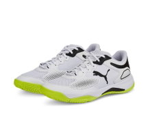 Puma Buty tenisowe Solarcourt RCT Allcourt białe/limonkowe męskie