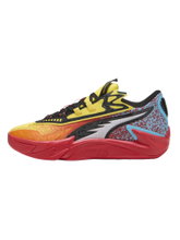Puma Hallen-Indoorschuhe Scoot Zeros II Caution Rickie (Basketball) bunt Herren