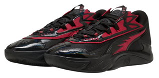 Puma Hallen-Indoorschuhe Scoot Zeros II SCRRRT (Basketball) schwarz/rot Herren