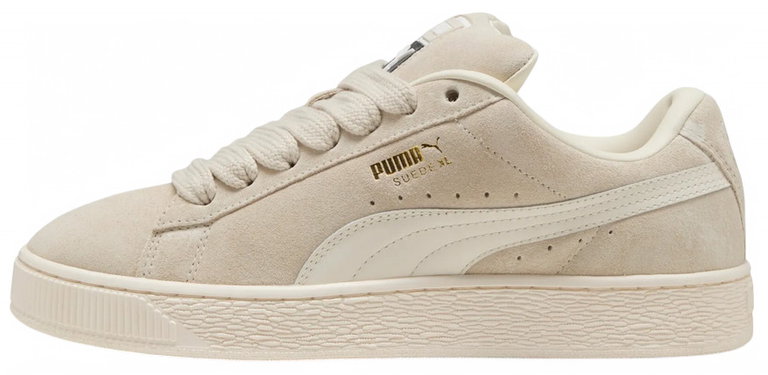 Puma sneakersy z zamszu XL beżowe damskie