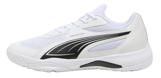 Puma Hallen-Indoorschuhe Solarflash III weiss/schwarz Herren