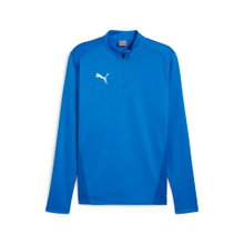Puma Sport Long Sleeve Shirt teamGOAL Training 1/4 Zip Top royal blue Men's