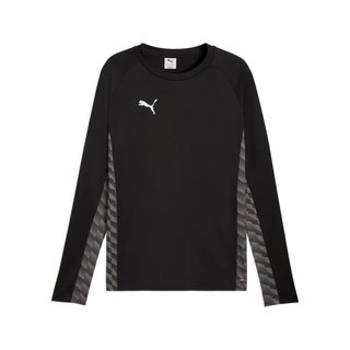 Puma Sport-Langarmshirt teamLIGA26 Training Sweat (100% rec. Polyester, atmungsaktiv) schwarz Herren