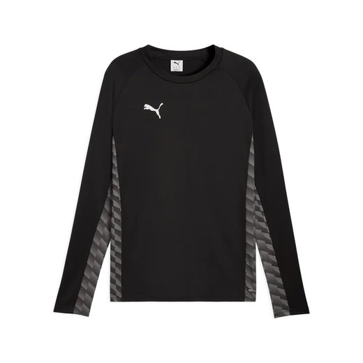 Puma Sport-Langarmshirt teamLIGA26 Training Sweat (100% rec. Polyester, atmungsaktiv) schwarz Herren
