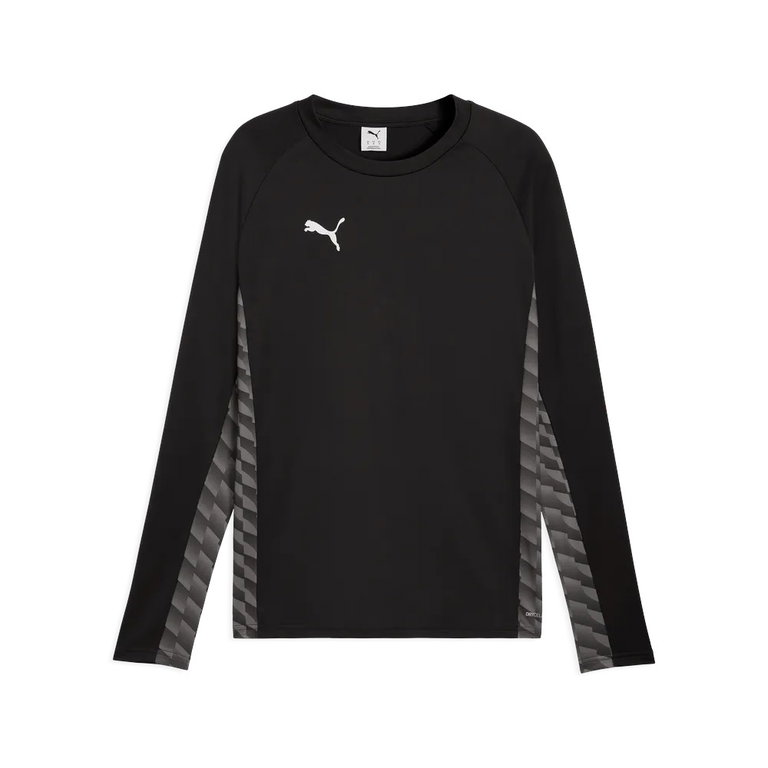 Puma Sport-Langarmshirt teamLIGA26 Training Sweat (100% rec. Polyester, atmungsaktiv) schwarz Herren