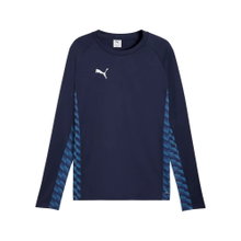 Puma Sport Long Sleeve Shirt teamLIGA26 Training Sweat (100% recycled Polyester, breathable) navy blue Men's