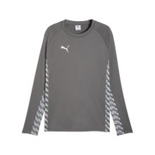 Puma Sport Long Sleeve Shirt teamLIGA26 Training Sweat (100% recycled Polyester, breathable) grey Men's