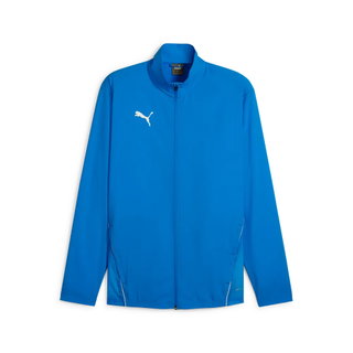 Puma Sportjacke teamGOAL Sideline Jacket (100% rec. Polyester, atmungsaktiv) royalblau Herren