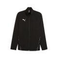 Puma Sportjacke teamGOAL Sideline Jacket (100% rec. Polyester, atmungsaktiv) schwarz Herren