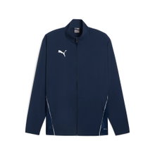 Puma Sports Jacket teamGOAL Sideline Jacket (100% recycled Polyester, breathable) navy blue Men's