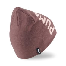 Puma Strickmütze (Beanie) Classic Cuffless mit Schriftzug - rosa - 1 Stück