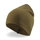 Puma Knitted Hat (Beanie) Classic Cuffless with Lettering - olive green - 1 piece