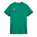 Puma Trainings-Shirt teamGOAL Matchday Jersey (100% rec. Polyester) kurzarm grün Damen