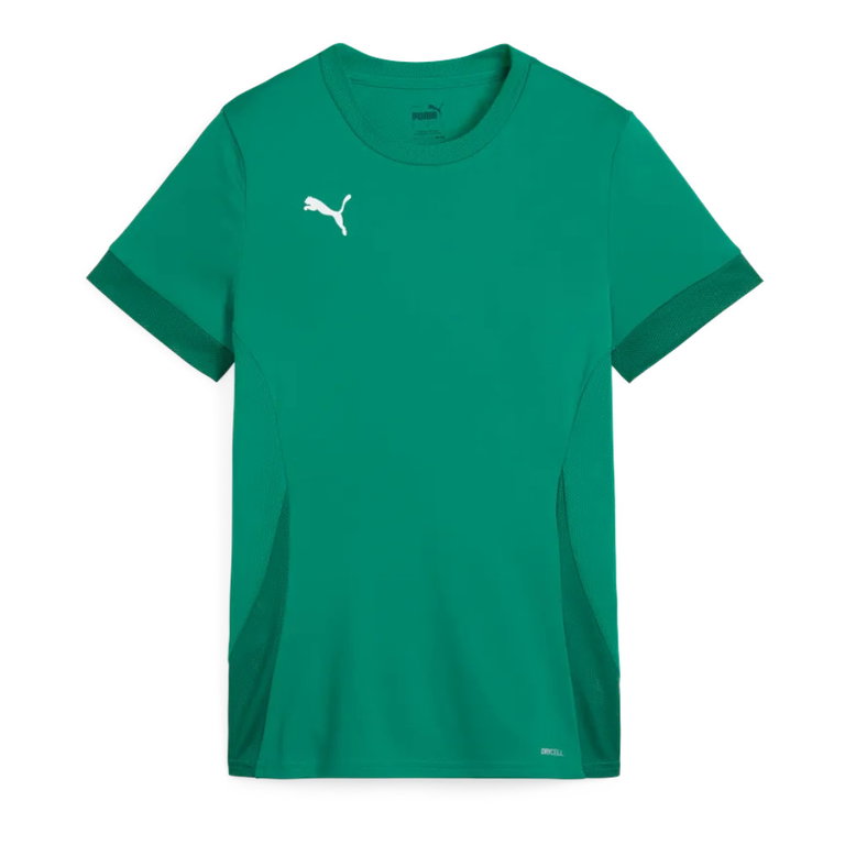 Koszulka treningowa Puma teamGOAL Matchday (100% recyklingowany poliester) krótki rękaw zielona damska