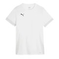 Puma Trainings-Shirt teamGOAL Matchday Jersey (100% rec. Polyester) kurzarm weiss Damen
