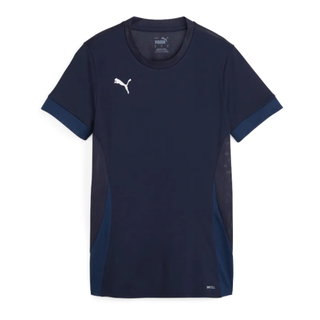 Puma Training Shirt teamGOAL Matchday Jersey (100% recycled Polyester) short-sleeved navy blue Ladies