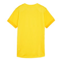 Puma Trainings-Shirt teamGOAL Matchday Jersey (100% rec. Polyester) kurzarm gelb Damen