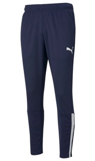 Puma Trainingshose teamLIGA Pant lang - navyblau/weiss Herren